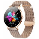 Smartwatch Manta Alexa 1.32" różowo-złoty