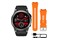 Smartwatch Manta Activ X 1.43" czarno-pomarańczowy