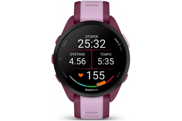 Smartwatch Garmin Forerunner 165 Music 1.20" różowy