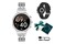 Smartwatch Manta Diamond Lusso 1.32" czarno-srebrny