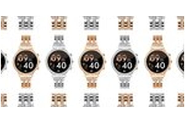 Smartwatch Manta Diamond Lusso 1.32" różowo-złoty