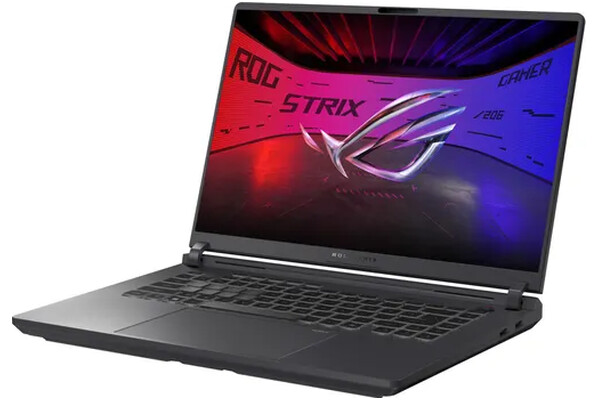 Laptop ASUS ROG Strix G16 16.0" Intel Core Ultra 7 255HX NVIDIA GeForce RTX 5070 Ti 32GB 1TB SSD Windows 11 Home grafitowy