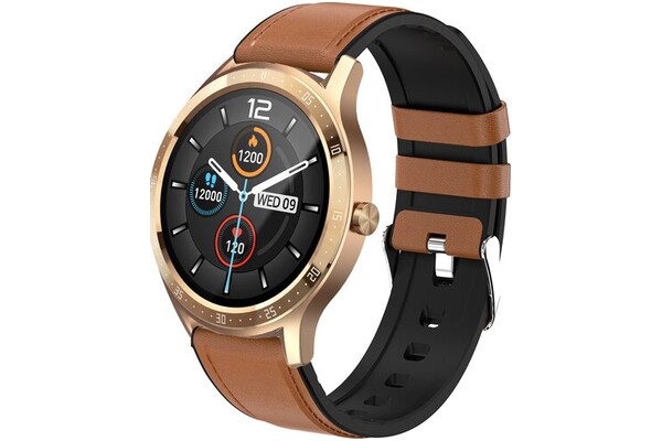 Smartwatch MaxCom FW43 Cobalt 2 1.28" brązowy