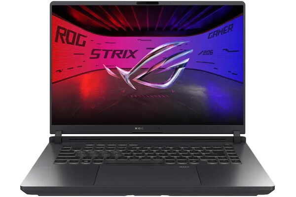 Laptop ASUS ROG Strix G16 16.0" Intel Core Ultra 7 255HX NVIDIA GeForce RTX 5070 Ti 4GB 1TB SSD grafitowy