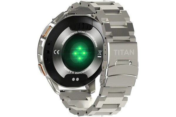 Smartwatch MaxCom Titan 1.43" czarno-srebrny