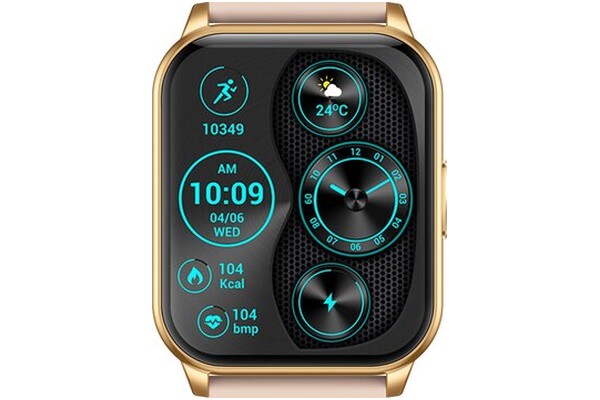 Smartwatch MaxCom FW25 Arsen Pro 1.96" kremowy