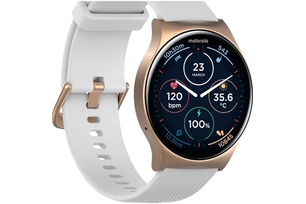 Smartwatch Motorola Moto Watch 120 1.43" biały