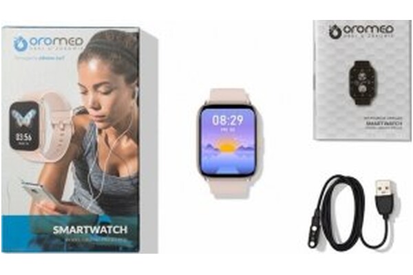 Smartwatch OROMED Fit Pro 1.78" różowy