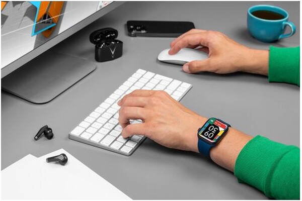 Smartwatch Tracer TW7 Fun 1.83" niebieski