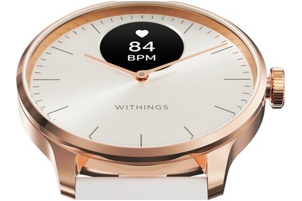 Smartwatch WITHINGS Scanwatch Scan 0.63" żółty