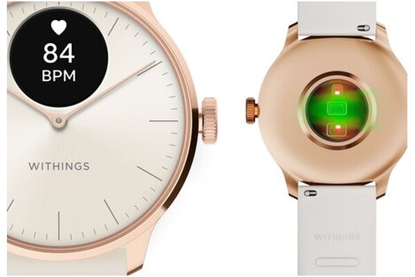 Smartwatch WITHINGS Scanwatch Scan 0.63" żółty
