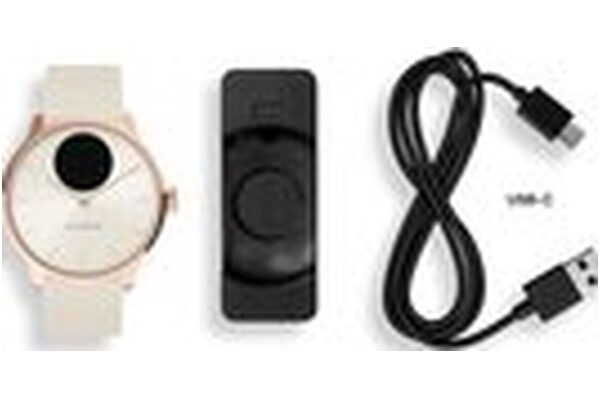 Smartwatch WITHINGS Scanwatch Scan 0.63" żółty