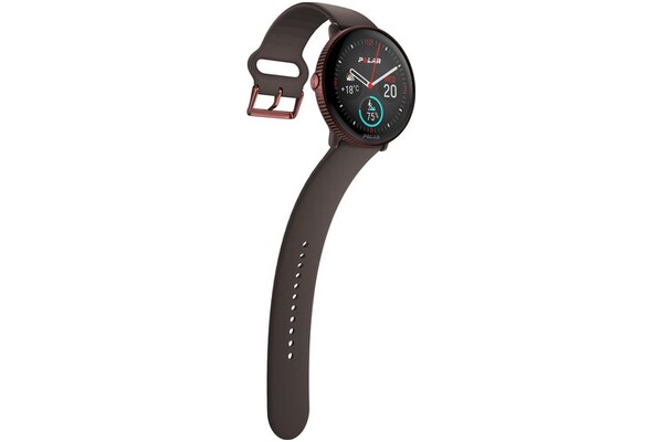 Smartwatch Polar Ignite 3 1.28" brązowy