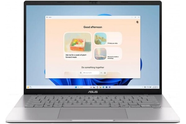 Laptop ASUS Vivobook S14 14.0" Intel Core Ultra 7 255H Intel 16GB 1TB SSD Windows 11 Home srebrny
