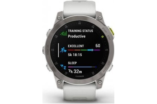 Smartwatch Garmin Epix Gen 2 Sapphire 1.30" biały