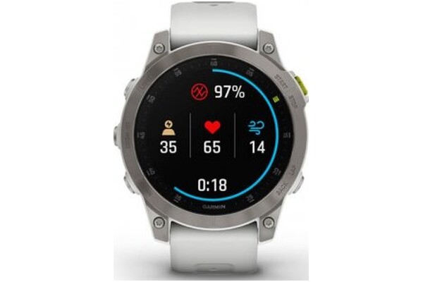 Smartwatch Garmin Epix Gen 2 Sapphire 1.30" biały