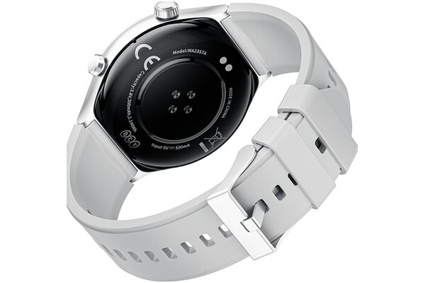 Smartwatch QCY S7 1.43" srebrny