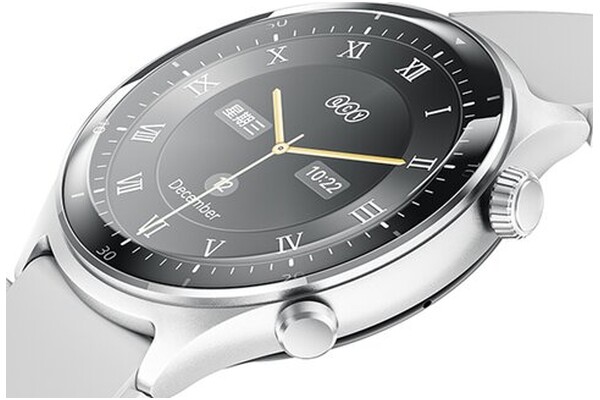Smartwatch QCY S7 1.43" srebrny