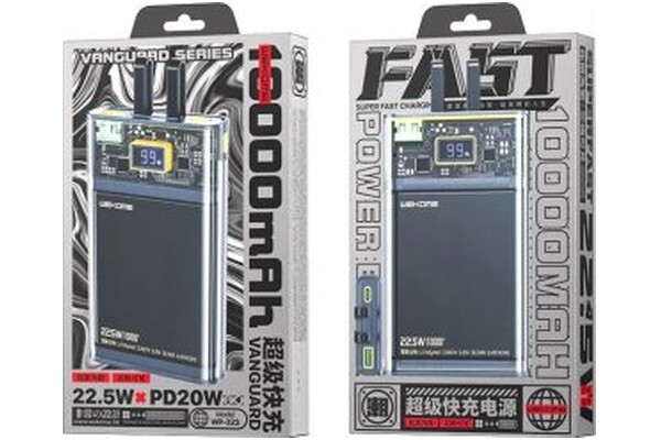 Powerbank WEKOME WP-323 10000mAh 22.5W