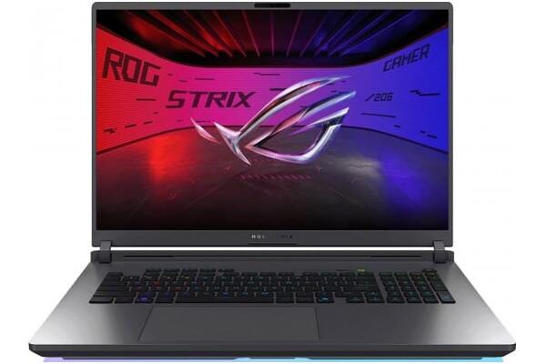 Laptop ASUS ROG Strix G18 18.0" Intel Core Ultra 9 275HX NVIDIA GeForce RTX 5070 Ti 4GB 2TB SSD Windows 11 Home szary