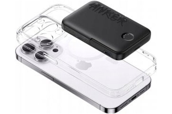 Powerbank ANKER A1618G11 MagGo 322 5000mAh 12.0W czarny