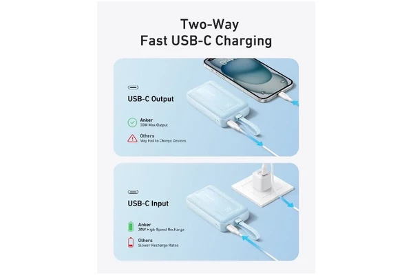 Powerbank ANKER A1689H11 Zolo 20000mAh 30.0W czarny