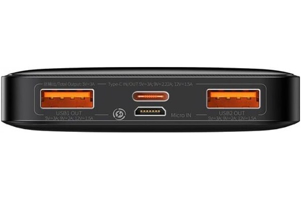 Powerbank Baseus Bipow 10000mAh 20.0W czarny