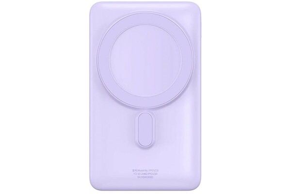 Powerbank Baseus Magnetic 10000mAh 20.0W fioletowy