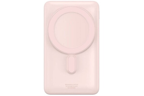 Powerbank Baseus Magnetic 10000mAh 20.0W różowy