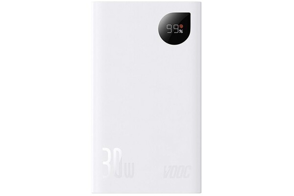 Powerbank Baseus Adaman 10000mAh 30.0W biały