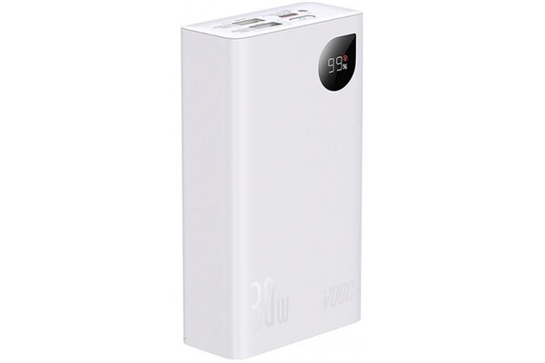 Powerbank Baseus Adaman 10000mAh 30.0W biały