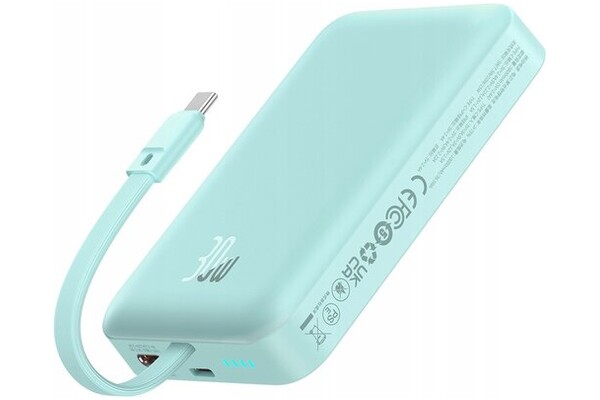 Powerbank Baseus Magnetic Mini 10000mAh 30.0W niebieski