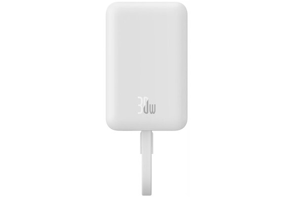 Powerbank Baseus Magnetic Mini 10000mAh 30.0W biały