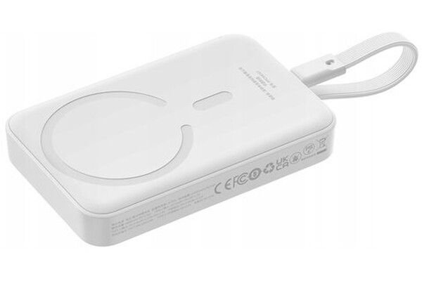 Powerbank Baseus Magnetic Mini 10000mAh 30.0W biały