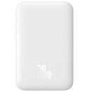 Powerbank Baseus Magnetic Mini 6000mAh 20.0W biały
