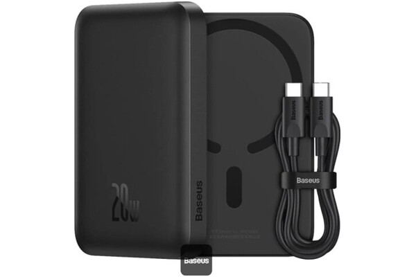 Powerbank Baseus Magnetic Mini 6000mAh 20.0W czarny