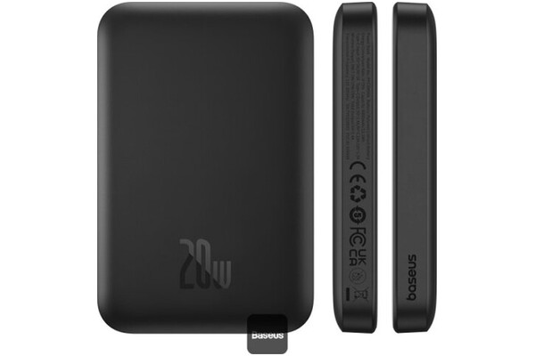 Powerbank Baseus Magnetic Mini 6000mAh 20.0W czarny