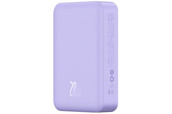 Powerbank Baseus Magnetic Mini 20000mAh 20.0W fioletowy