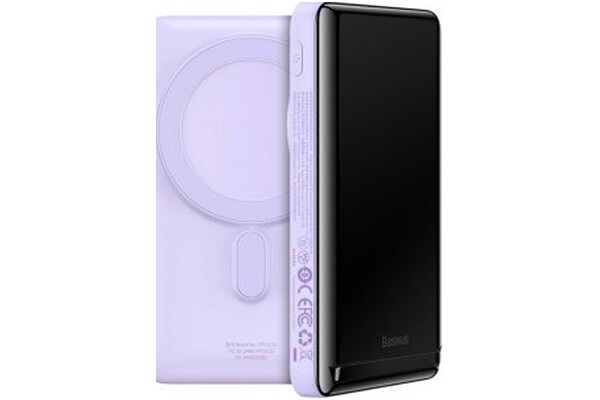Powerbank Baseus Magnetic Bracket 10000mAh 20.0W fioletowy