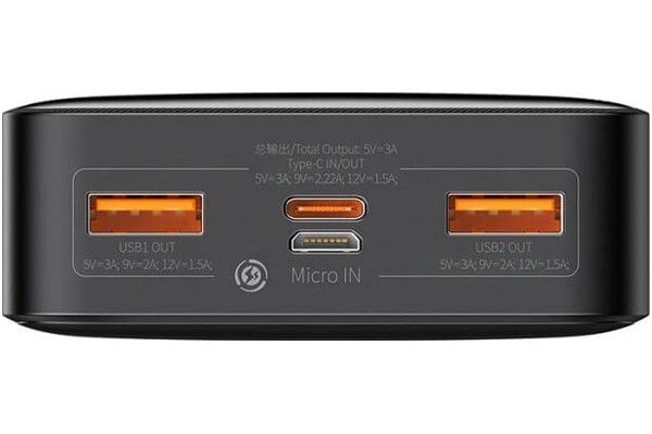Powerbank Baseus Bipow 20000mAh 20.0W czarny