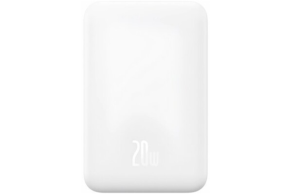 Powerbank Baseus Magnetic Mini 5000mAh 20.0W biały