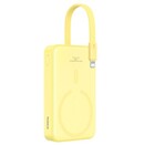 Powerbank Baseus Magnetic Mini 10000mAh 20.0W żółty