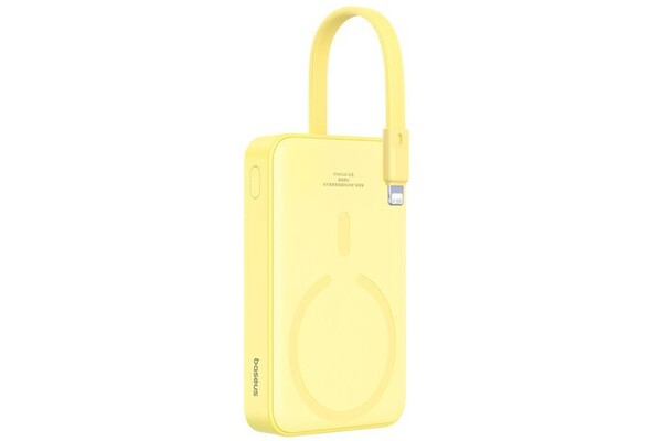 Powerbank Baseus Magnetic Mini 10000mAh 20.0W żółty