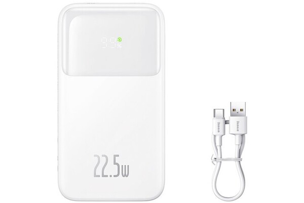 Powerbank Baseus Comet 10000mAh 22.5W biały