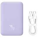 Powerbank Baseus Magnetic Mini 10000mAh 20.0W fioletowy