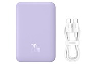 Powerbank Baseus Magnetic Mini 10000mAh 20.0W fioletowy