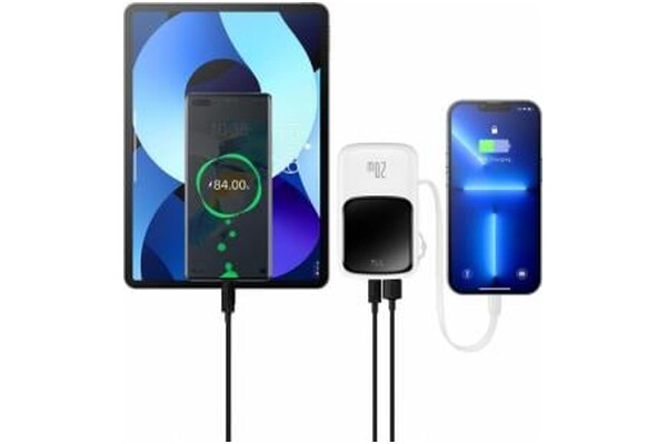 Powerbank Baseus Qpow 10000mAh 20.0W biały
