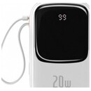 Powerbank Baseus Qpow 20000mAh 20.0W biały
