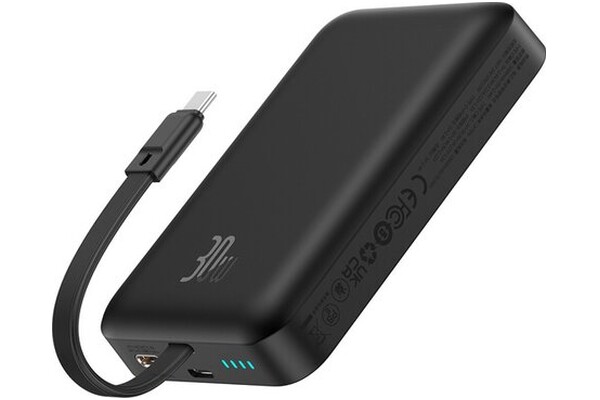 Powerbank Baseus Magnetic Mini 10000mAh 30.0W czarny