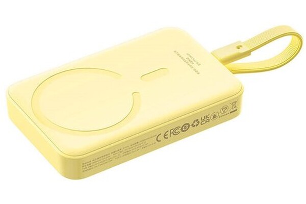 Powerbank Baseus Magnetic Mini 10000mAh 30.0W żółty